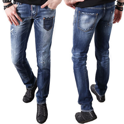 【世界名品馆】DSQUARED2 S71LA0708-S30309-470 D2次方 男牛仔裤|一淘网优惠购|购就省钱